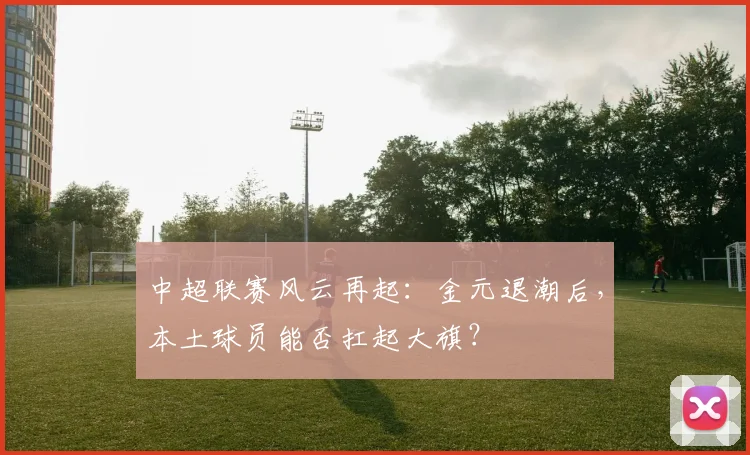 中超联赛风云再起：金元退潮后，本土球员能否扛起大旗？
